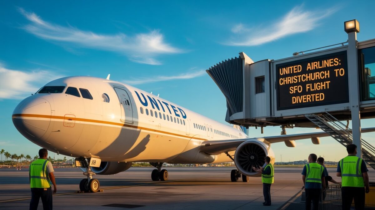 United Christchurch Sfo Diverted Honolulu