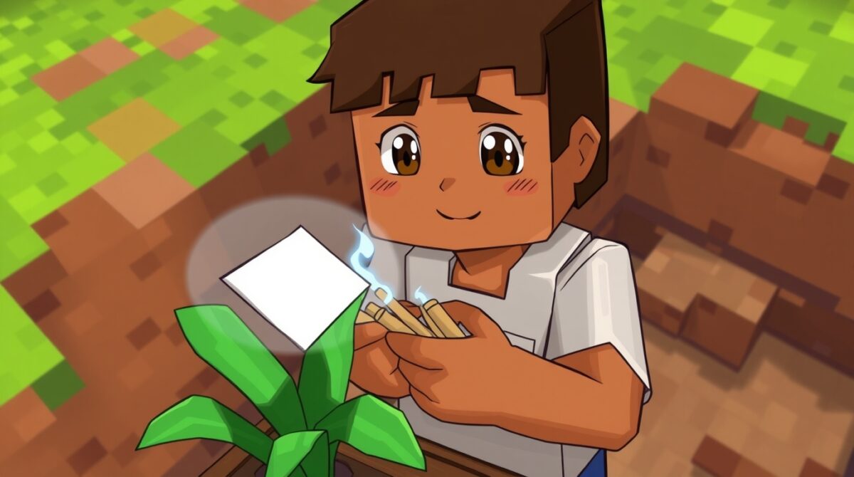 How to Make Paper in Minecraft