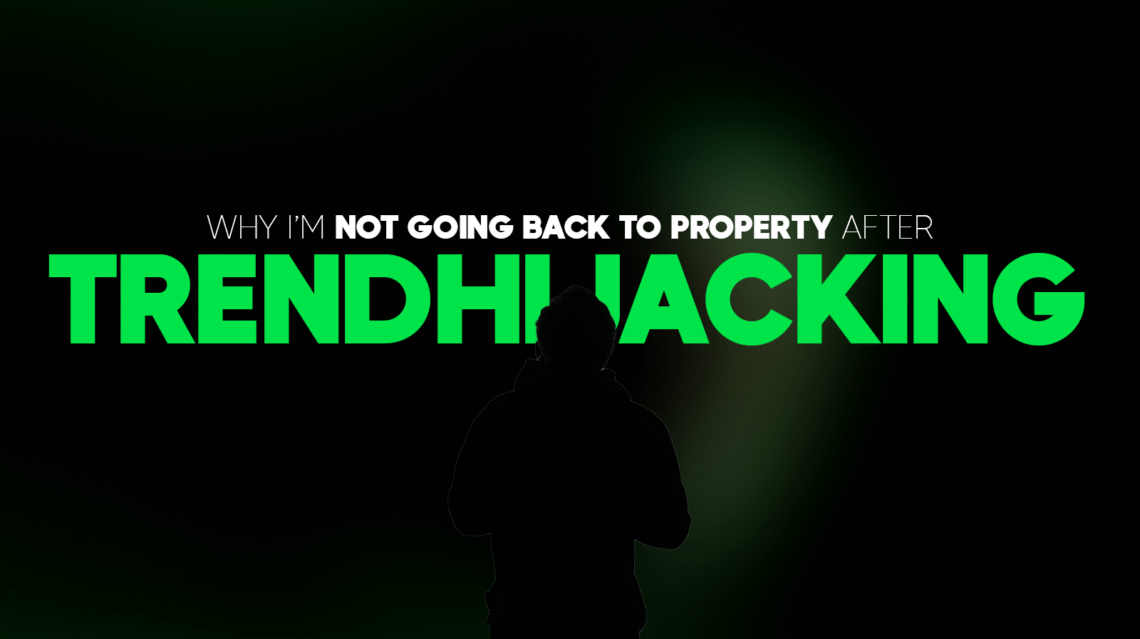 How I Accidentally Stumbled Into Ecommerce Through Trendhijacking.com And Why Im Not Going Back to Prop