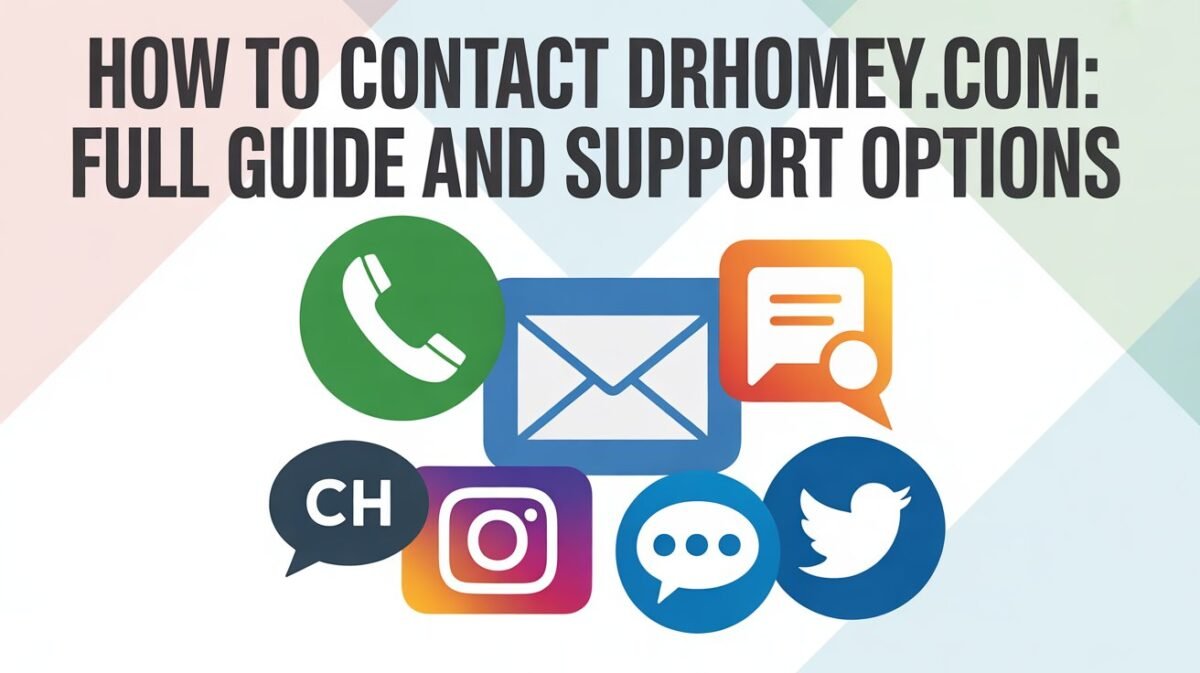 Contact DrHomeyCom